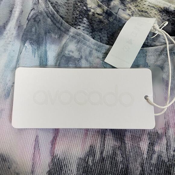 Avocado One Shoulder Sports Bra Dirty Martini Size M/L NWT - Picture 8 of 11